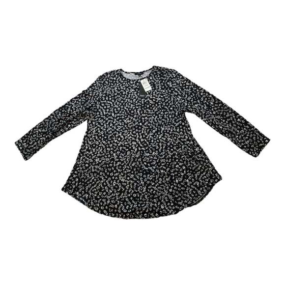 NWT INC International Concepts Long Sleeve Top L - Picture 1 of 2
